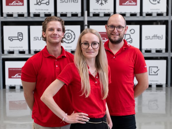 Cedric Rücker, Katharina Mehling und Timo Stürmer